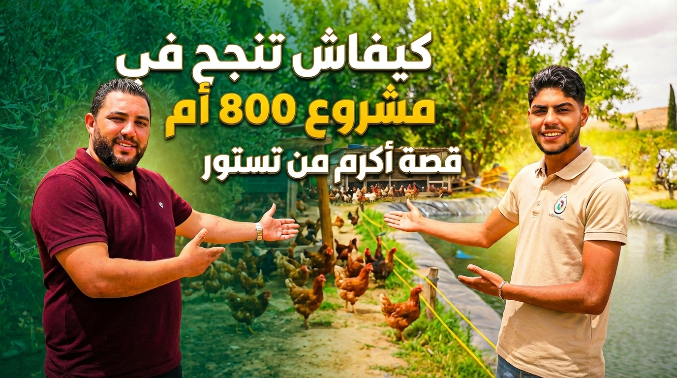 هكّا بدا… وهكّا نجح! قصة أكرم ومشروع 800 أم رود آيلند