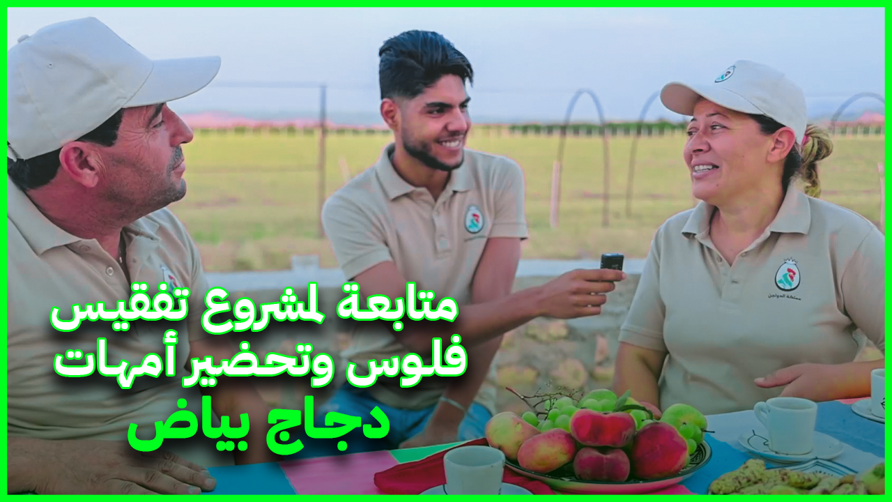 متابعة لمشروع تفقيس فلوس وتحضير أمهات جبل الوسط